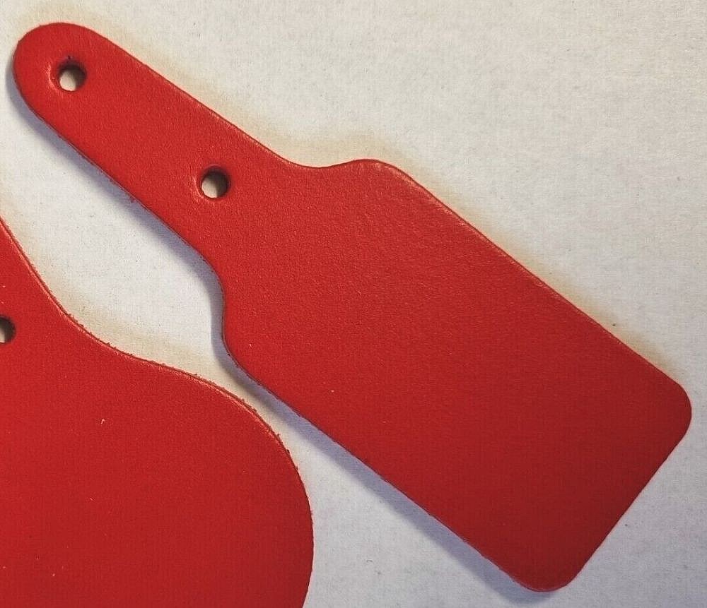Key Fob Blanks - Rectangle - Red